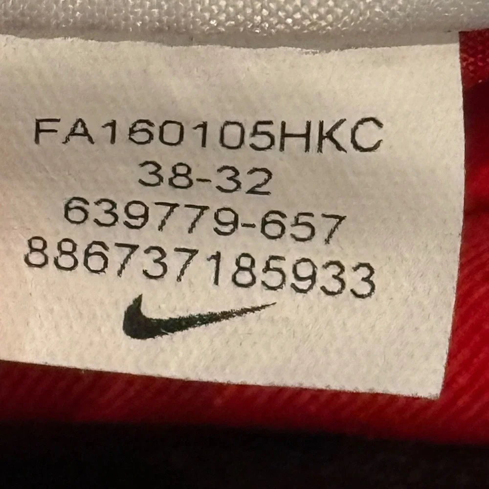 Nike Golf Men Red Georgia Bulldogs Dri-FIT Pants 38x32 UGA NCAA